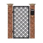 Poarta pietonala din tabla debitata cu plasma MAX 62 1940 x 990 mm