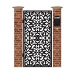 Poarta pietonala din tabla debitata cu plasma MAX 13 1940 x 990 mm