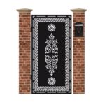 Poarta pietonala din tabla debitata cu plasma N368 1940 x 990 mm