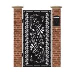 Poarta pietonala din tabla debitata cu plasma N267 1940 x 990 mm