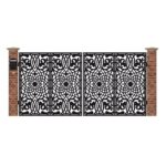 Poarta acces auto mare din tabla debitata cu plasma MAX 2 3884x1940 mm