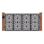 Poarta acces auto mare din tabla debitata cu plasma MAX 50 3884x1940 mm