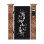 Poarta pietonala din tabla debitata cu plasma MAX 16 1940 x 990 mm