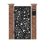 Poarta pietonala din tabla debitata cu plasma SEED 1940 x 990 mm