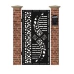 Poarta pietonala din tabla debitata cu plasma DOOR 1940 x 990 mm