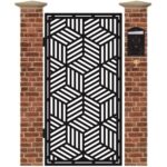 Poarta pietonala din tabla debitata cu plasma MAX CUB 1940 mm x 990 mm