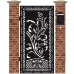 Poarta pietonala din tabla debitata cu plasma MAX 33 1940 mm x 990 mm