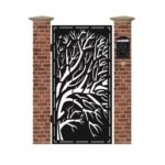 Poarta pietonala din tabla debitata cu plasma COPAC 1940 x 990 mm