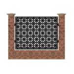 Panou de gard mare din tabla debitata cu plasma MAX GC 1500x1940 mm