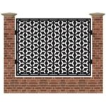 Panou de gard mare din tabla debitata cu plasma MAX BOND 1500x1940 mm