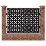 Panou de gard mare din tabla debitata cu plasma MAX SERBIA 1500x1940 mm