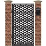 Poarta pietonala din tabla debitata cu plasma BOND 1940 x 990 mm