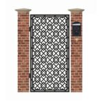 Poarta pietonala din tabla debitata cu plasma MAX 9 1940 x 990 mm