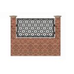 Panou de gard mic din tabla debitata cu plasma MAX 9 990x1940 mm