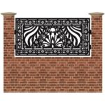 Panou de gard mic din tabla debitata cu plasma MAX 78 990 mm x 1940 mm